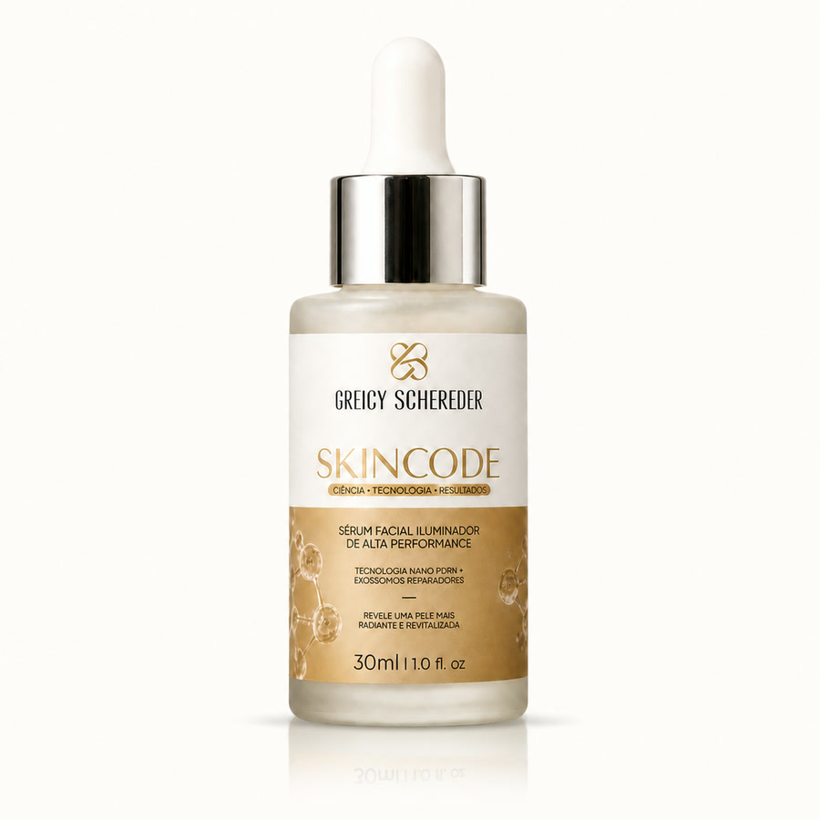 Um frasco de SkinCode 30 ml